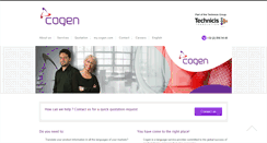 Desktop Screenshot of cogen.com
